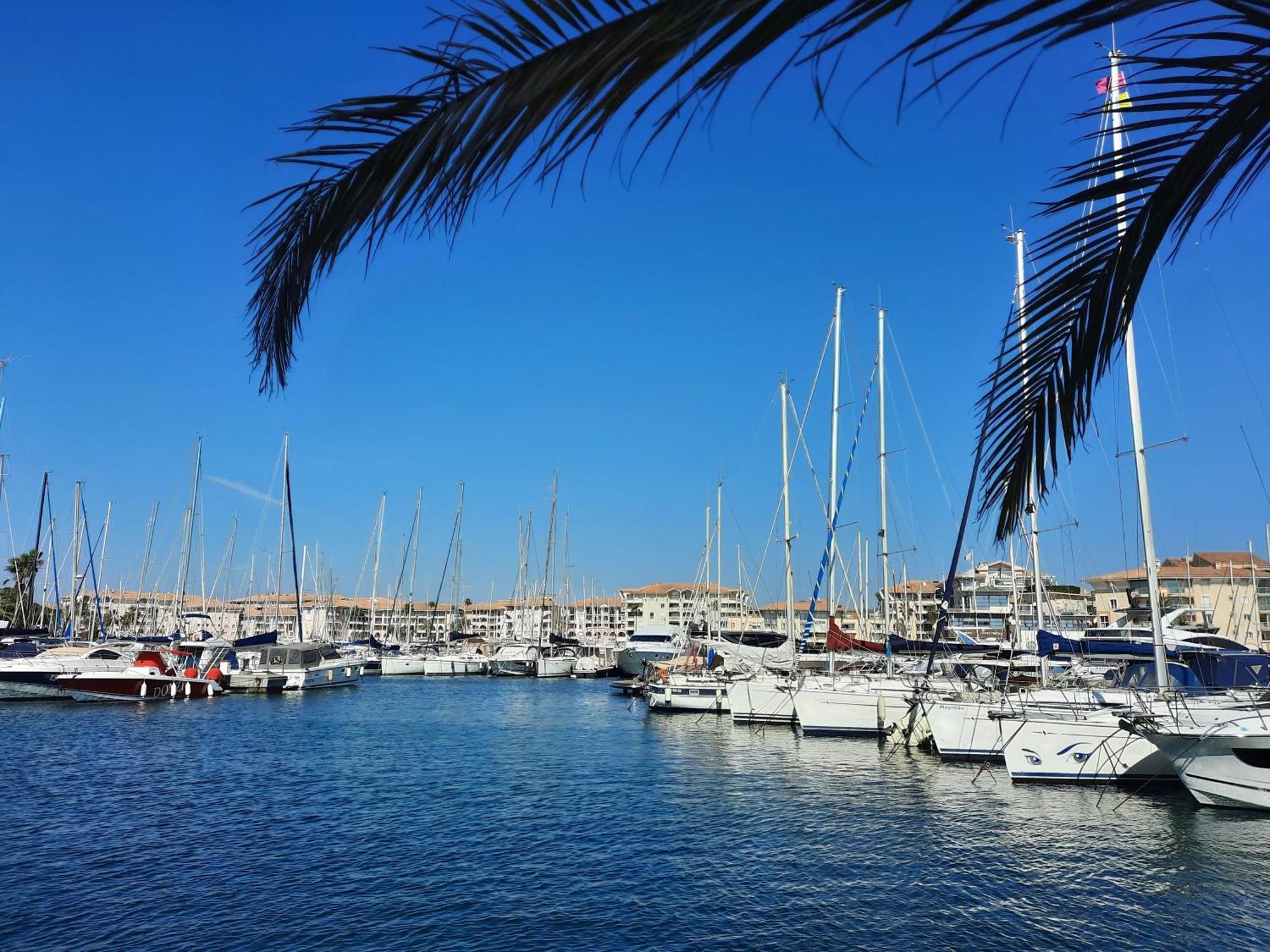 Coeur Marina Climatise Terrasse Parking Apartment Frejus Exterior photo